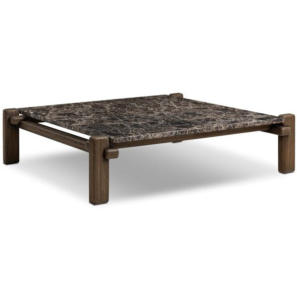 Marcia Square Table basse, Marron eu8656587