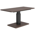 Brule Adjustable Table a manger, Noyer