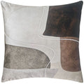 Mocha Coussin, Sandstone Abstract