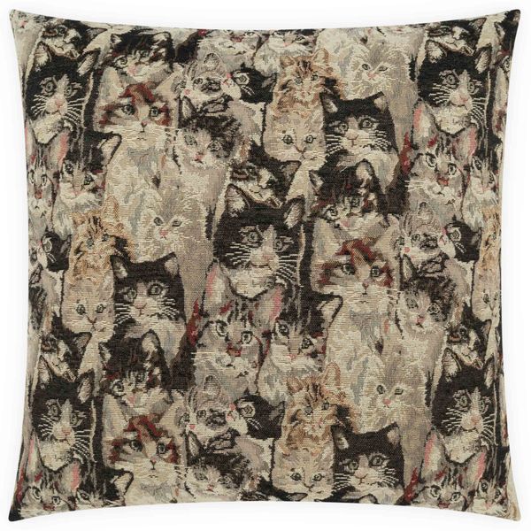 Cat's Meow Coussin, Multi, Lot de 2